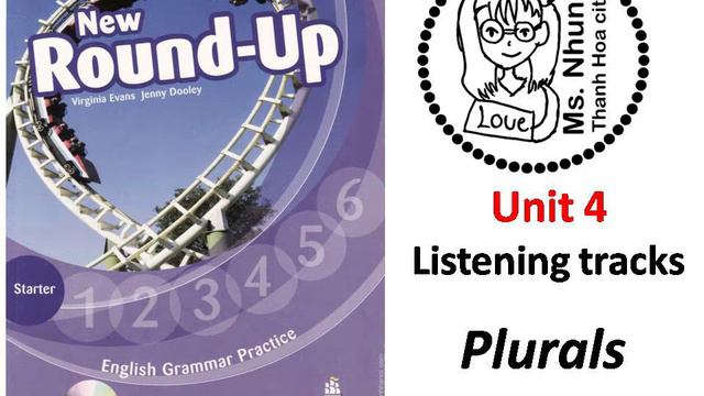 Round up Starter - unit 4 - Plurals смотреть онлайн