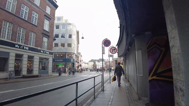 Copenhagen, Denmark 🇩🇰 Walking Tour - Copenhagen City | Walk Travels смотреть онлайн
