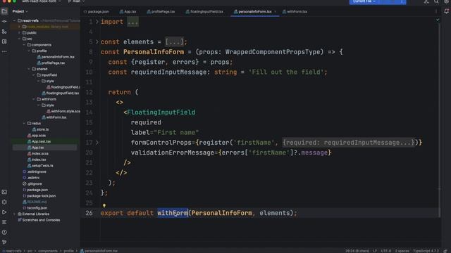 Part 1 - react-hook-form - react-bootstrap - text input смотреть онлайн