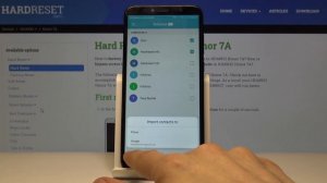 How to Copy Contacts from Huawei Honor 7A – Transfer Data