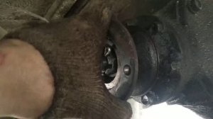 Фланец уаз, задний мост