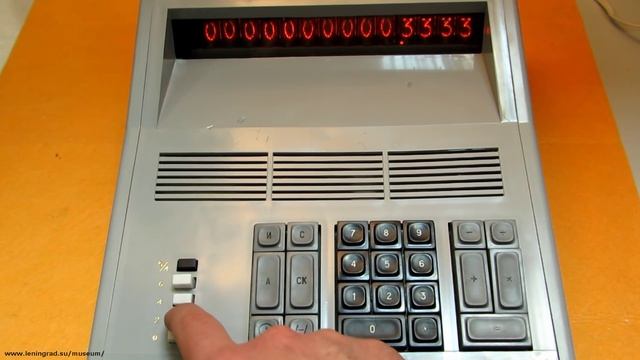 Советский калькулятор 