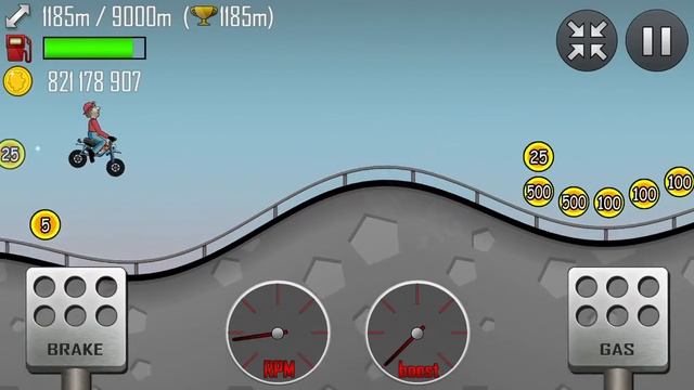Kids Games-Hill Climb MINI BIKE ON HIGHWAY ROAD-Hill Climb Racing Game смотреть онлайн