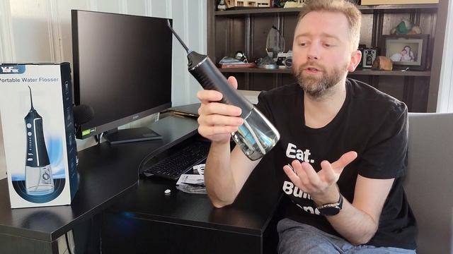 FLOSSING ON EASY MODE - YaFex Cordless Water Flosser Review смотреть онлайн