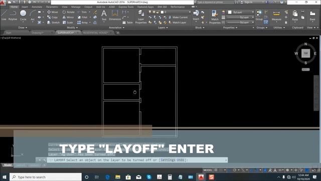 AUTOCAD - HOW TO CREATE A SUPER HATCH смотреть онлайн
