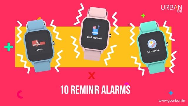 URBAN FAB #Smartwatch for Kids and Teens ...read more in description. смотреть онлайн