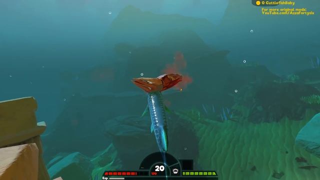 РЫБА ИЗ ПРУДА СЪЕЛА МЕГАЛОДОНА, ПРОХОЖДЕНИЕ | Feed and Grow Fish смотреть онлайн