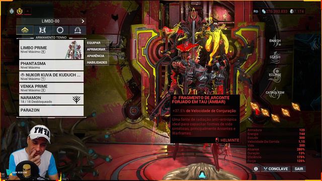WARFRAME - MR30+ BUILD LIMBO LOKO VERSÃO 1.0 - Limbo Nuke para se divertir muito no Warframe !!! смотреть онлайн