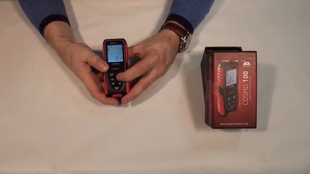 Лазерный дальномер с функцией уклономера ADA COSMO 100 А00412 смотреть онлайн