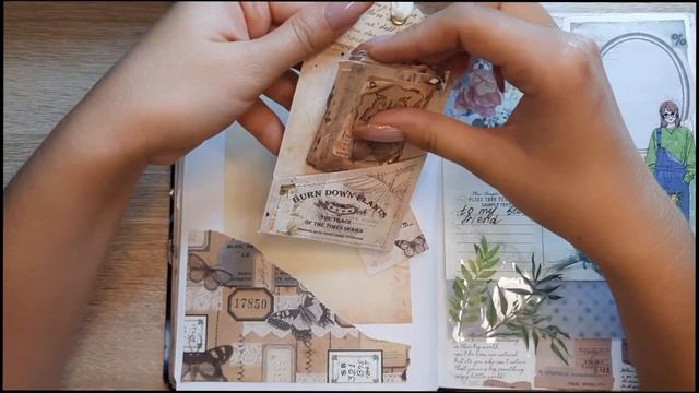 Асмр скрапбукинг, идеи украшения дневника смотреть онлайн