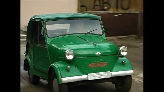 Автолегенды тест драйв Мотоколяска СМЗ С3А смотреть онлайн