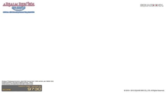 Final Fantasy XIV Benchmark - NVIDIA GTX 980 смотреть онлайн