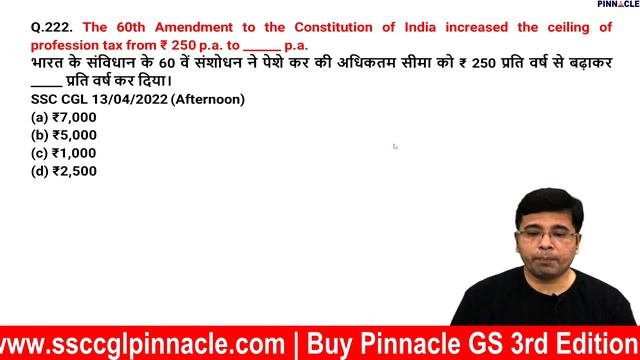 Polity | Tcs Mcq previous years | SSC CGL 2022 | Pinnacle General Studies 6500 chapter-wise book смотреть онлайн