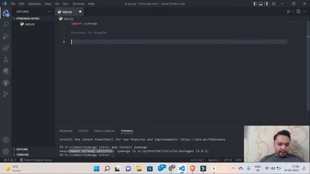 How to work with MongoDB using python in Hindi 2022 смотреть онлайн