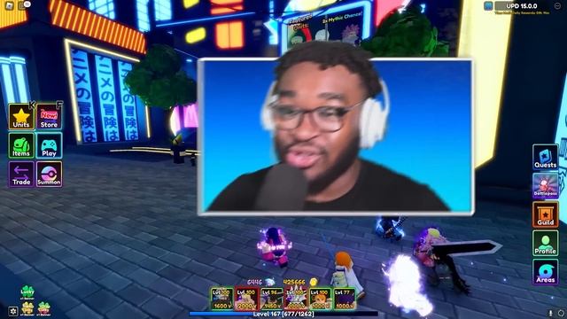 Spending $6000 ROBUX On A Subscribers Account To Get Him 0.1% Mythic Trait Anime Adventures Roblox смотреть онлайн