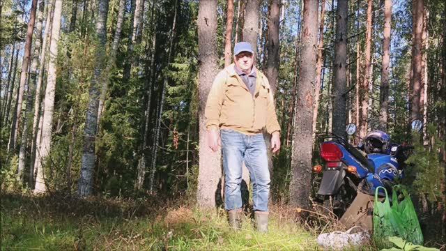 Утренняя прогулка в лес с Сигмой!!!