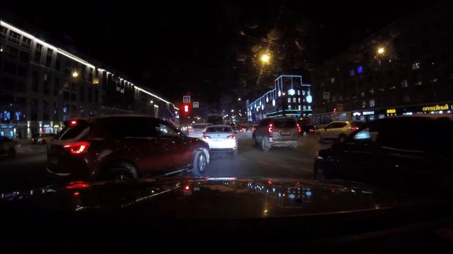 Новогодний Санкт-Петербург - мост Императора Петра Великого смотреть онлайн