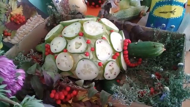 Поделки из природного материала. г.Тара Начальная школа. смотреть онлайн