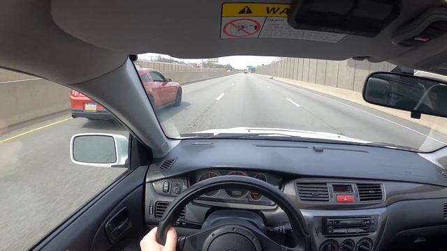 2006 Mitsubishi Lancer Evolution IX MR - (TURBO SOUNDS) POV Test Drive - MUSTANG WANTS TO PLAY