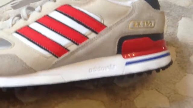 обзор на кроссовки Adidas ZX 750 бежевые смотреть онлайн
