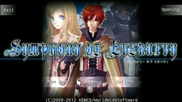 Symphony of Eternity main menu theme смотреть онлайн