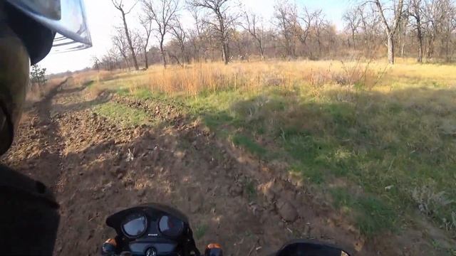 Bajaj Boxer 125 X тестдрайв по лесу смотреть онлайн