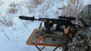 Сайга МК 7,62х39 с ДТК от Матильды против Соболя 5,6. Сравнение звука.