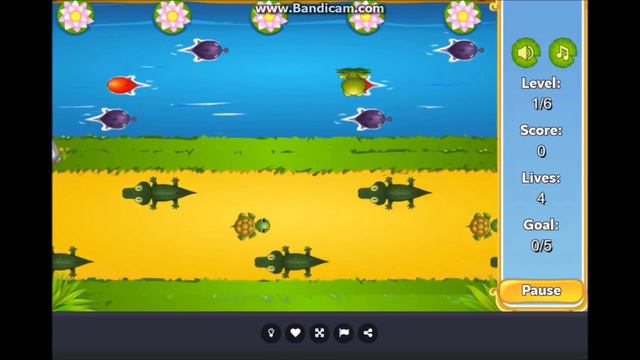 👍🏻Прикольная игра Classic Frog🎯 Забавная лягушка)) смотреть онлайн
