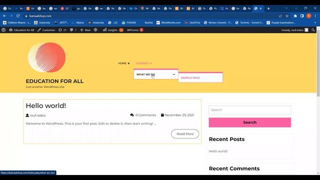 How to add menu in WordPress Elementor смотреть онлайн