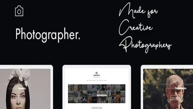 Photographer WordPress Theme Nulled Download Working смотреть онлайн