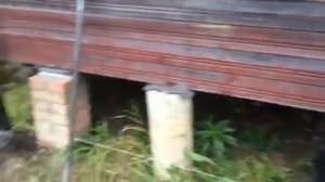 Замена фундамента под старым деревянным  домом | Подъем дома