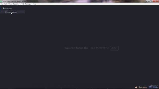 The Python Mega Course: Build 10 Real World Applications | 007 Setting up Atom on Windows смотреть онлайн