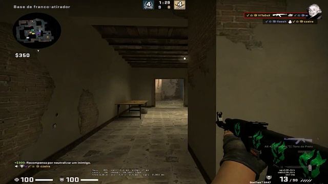 SORTE TAMBÉM É MUITO IMPORTANTE NO CS, VÁ E SURPREENDA! смотреть онлайн