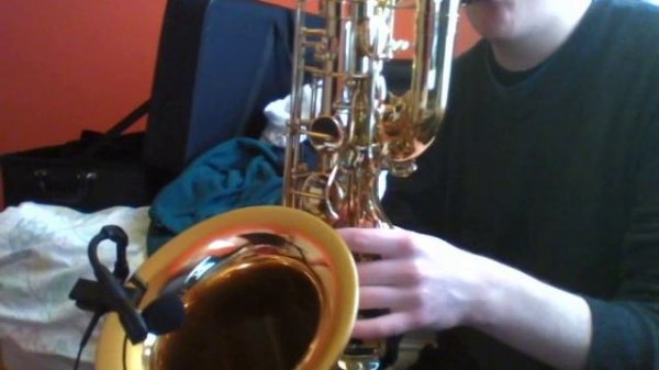 baritone saxophone solo