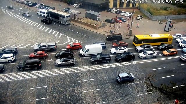 Веб-камера Киев Европейская площадь + Майдан 2023 09 16