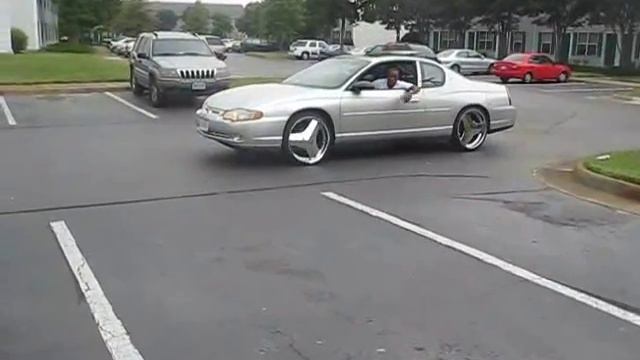 2k Monte Carlo on 22" blade rims aka Mono-blockz... (watch em' flick) смотреть онлайн