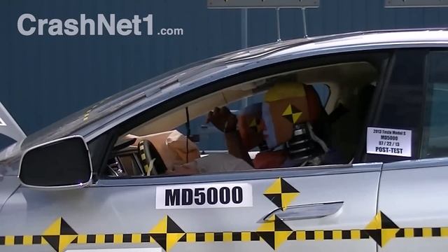2013 Tesla Model S | Frontal Crash Test Documentation | CrashNet1 смотреть онлайн
