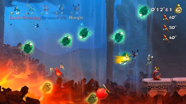 When Toads Fly & Invaded: How to Shoot your Dragon (Toad Story) - Rayman Legends #10 (5 Player) смотреть онлайн