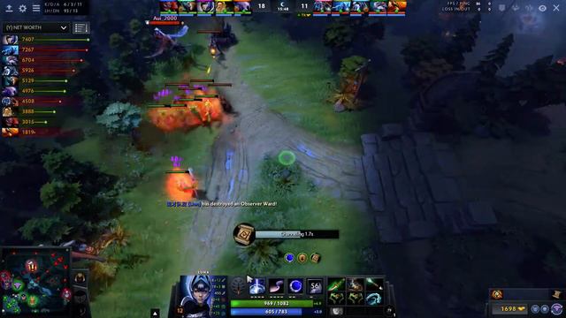 VP.Noone Luna with 1000 GPM Dota 2 7.21 Gameplay ROAD TO TI11 смотреть онлайн
