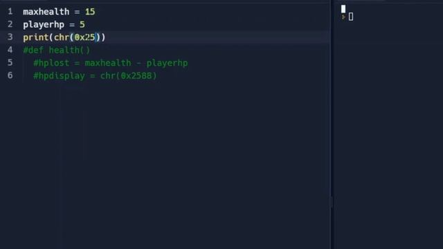 How to create a health bar or inventory status bar in a Python text based game смотреть онлайн