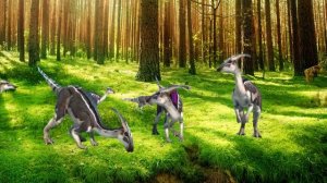 Динозавры для детей. Виды травоядных динозавров. Развивающее видео для малышей