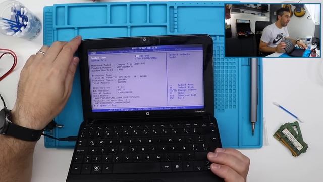 Una Netbook Compaq que no da video... смотреть онлайн