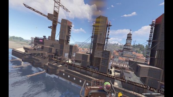 красивые дома в игре RUST  beautiful houses in the RUST game