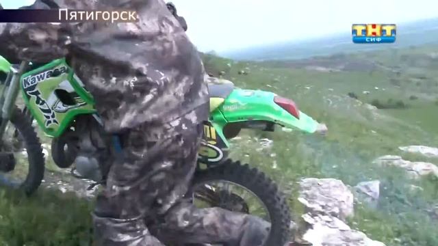 Открытый чемпионат Пятигорска по мото-эндуро спорту (27 апреля 2016) смотреть онлайн