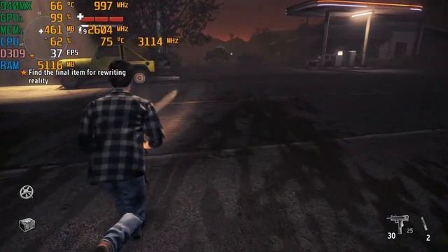 Alan Wake's American Nightmare - With The Nvidia 940MX at 720p : Acer Aspire E 15 laptop {I5-7200U} смотреть онлайн