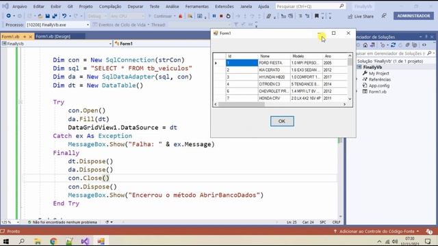 Quando Finally de Try...Catch é realmente necessário? VB.Net Visual Studio 2019 смотреть онлайн