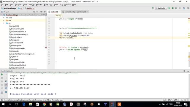 044. Kotlin'de Kalıtım ve "casting" смотреть онлайн