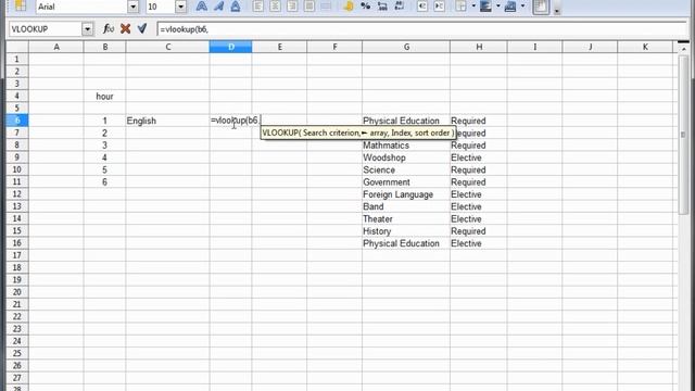 26- Libre Office - Calc, Open Office -- Calc, Excel Tutorial -- VLookup part 2 смотреть онлайн
