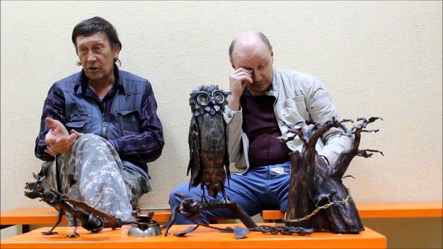 Художественная ковка. В гостях у кузнеца художника Немкин. В. А. 3 часть смотреть онлайн