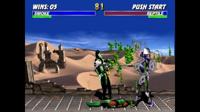 Ultimate Mortal Kombat 3 - Arcade 1995 - Finished with Smoke and only 1 coin - Mame by Darotower смотреть онлайн
